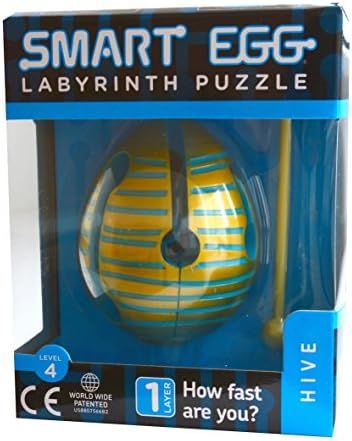 Hive 1-Layer Smart Egg Labyrinth smart egg labyrinth puzzle assembled on a work bench