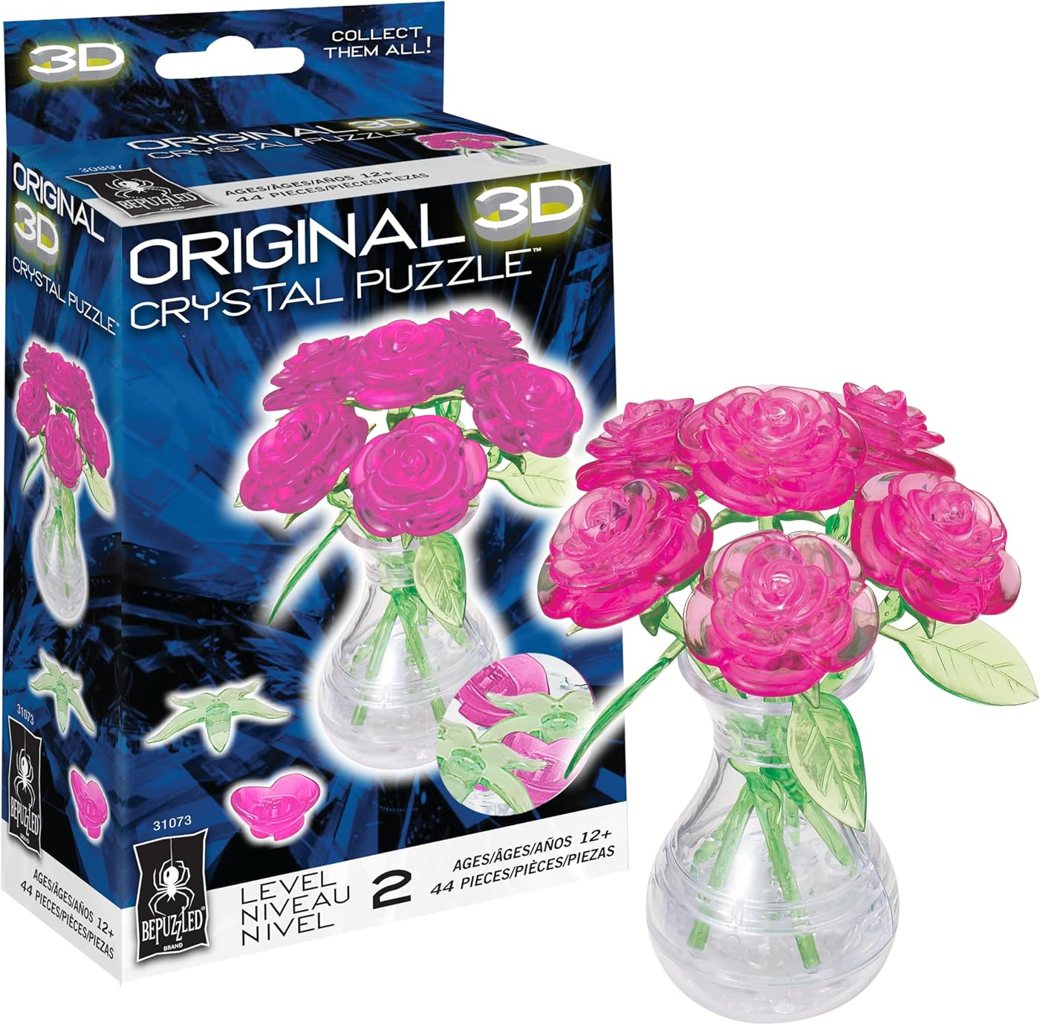 Roses in Vase view 2